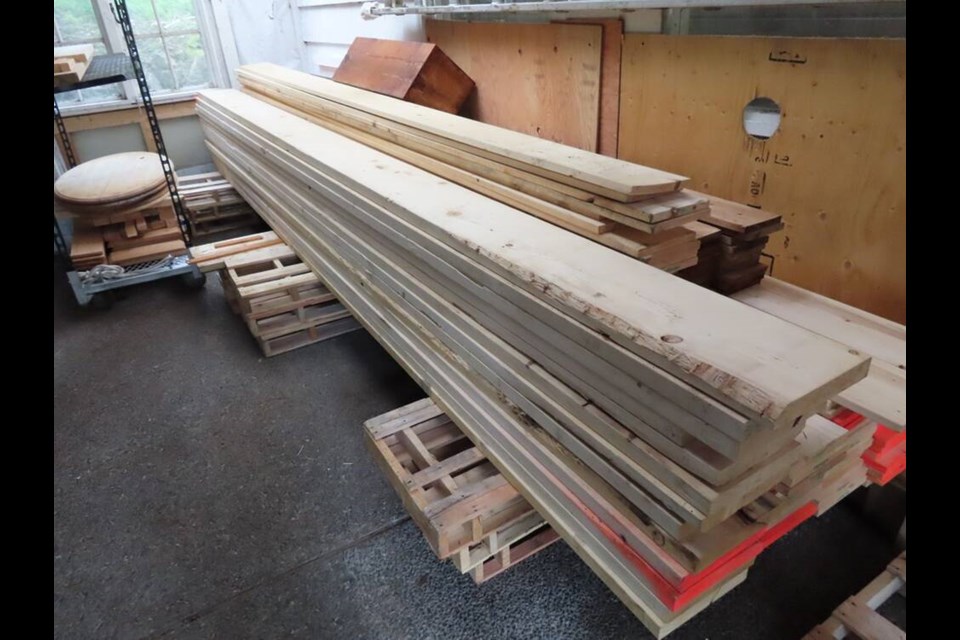 Suspect arrested in theft of lumber from Colwood businesses 