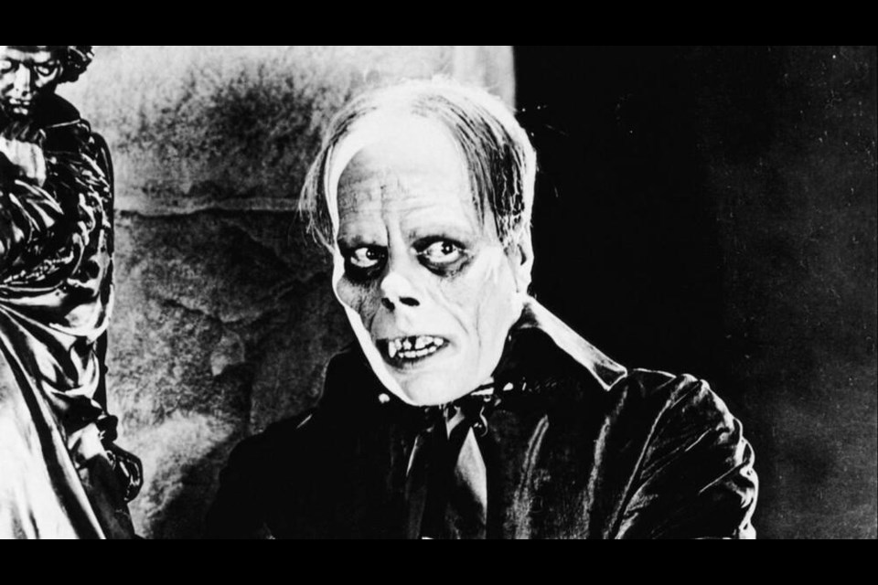 Lon Chaney in scene from the 1925 classic, The Phantom of the Opera. HANDOUT 