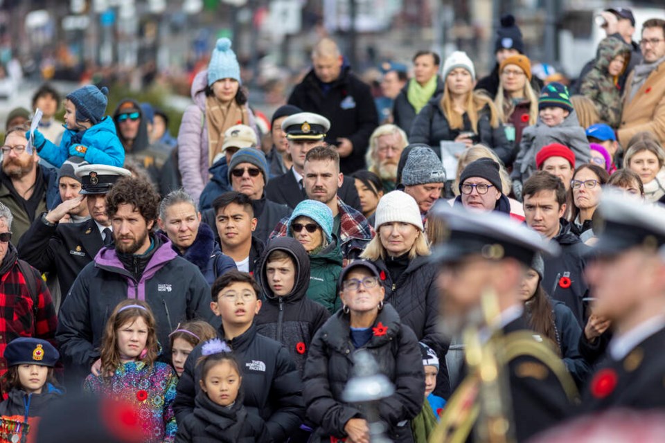 WATCH LIVE: Remembrance Day 2022 at the B.C. Legislature