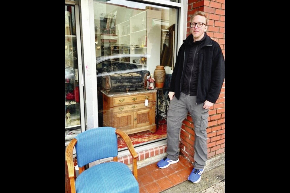 Steven Johns, owner of the Red Shelf on Commercial Street in Nanaimo. COURTESY STEVEN JOHNS 