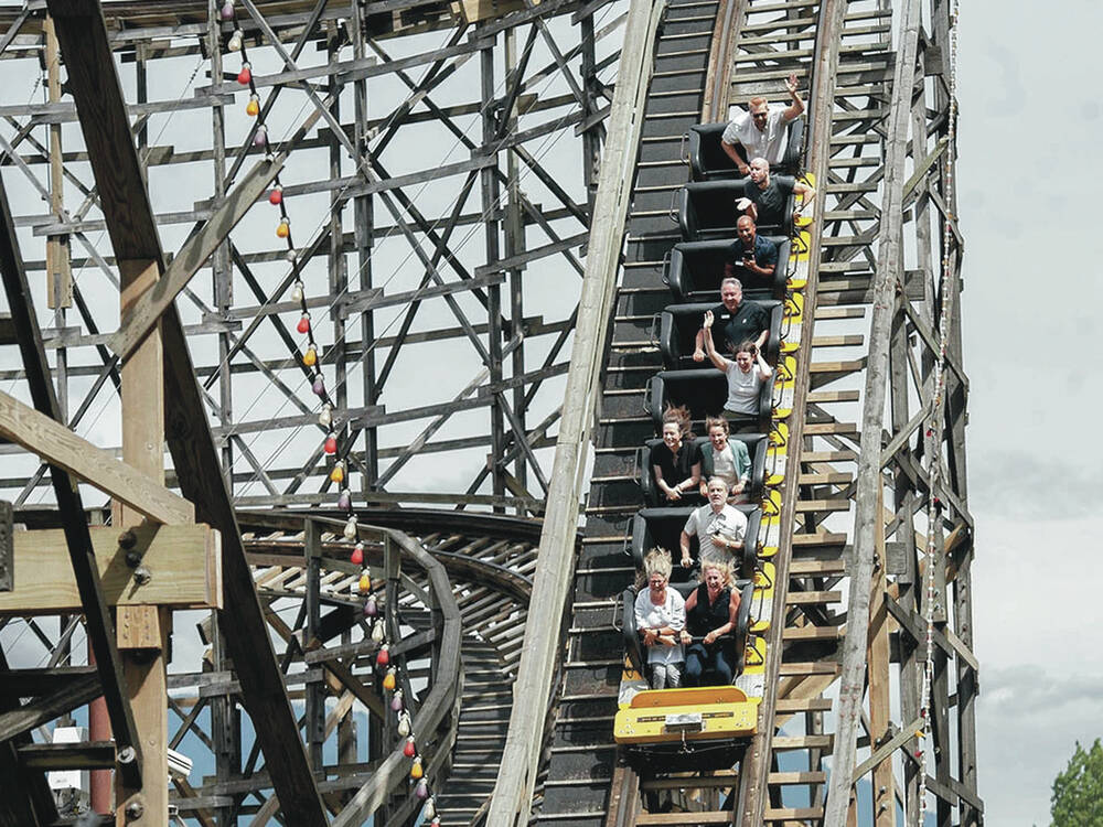 PNE s wooden roller coaster turns 65 but isn t retiring