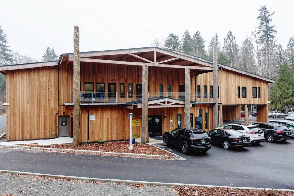 Tsow-Tun Le Lum Healing House, located on the territory of the Cowichan Tribes. DON CRAIG, PROVINCE OF B.C. 