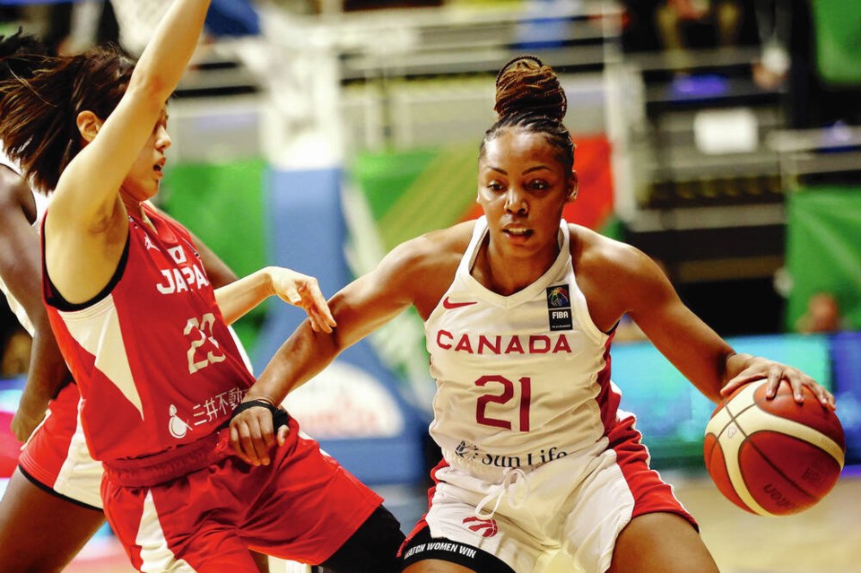 Canadian women s basketball team on course for Victoria Victoria