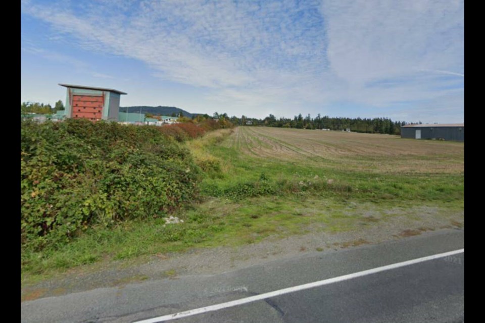 The District of Central Saanich is purchasing a parcel of land to add to a multi-use trail near Stelly’s Secondary School. VIA DISTRICT OF CENTRAL SAANICH 