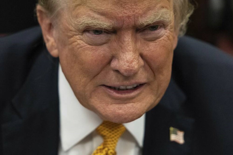 Former President Donald Trump appears at Manhattan criminal court as jurors are expected to begin deliberations in his criminal hush money trial in New York, Wednesday, May 29, 2024. (Yuki Iwamura/Pool Photo via AP)