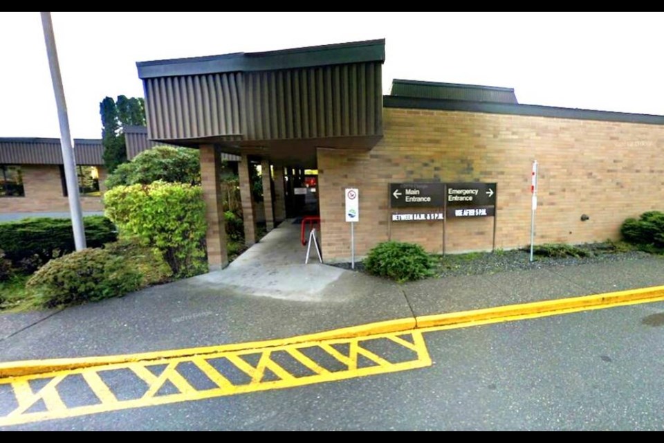 Both doctors will work in the Port Hardy Hospital emergency department, which has been closed overnight for 18 months. VIA GOOGLE STREET VIEW 