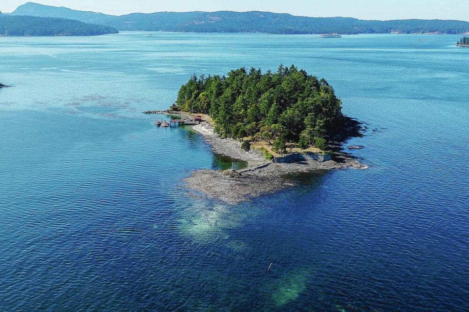 Pym Island is a few minutes by boat from North Saanich. RAWORK MEDIA 