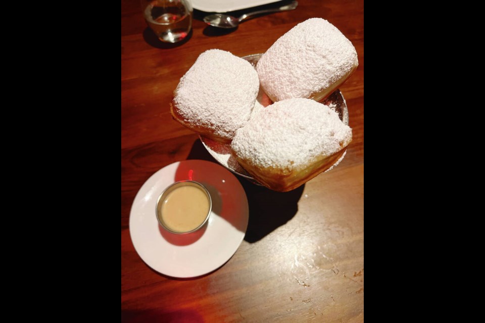 The butter-fried beignets at Miss River rivals the classic ones found at the popular Cafe Du Monde bistros in New Orleans. KIM PEMBERTON 