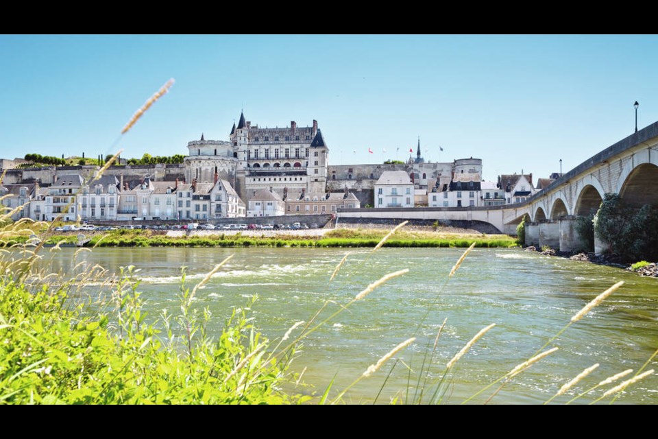 The Château Royal d’Amboise, home to several French kings, was built on a strategic site next to the Loire River. DOMINIC ARIZONA BONUCCELLI  