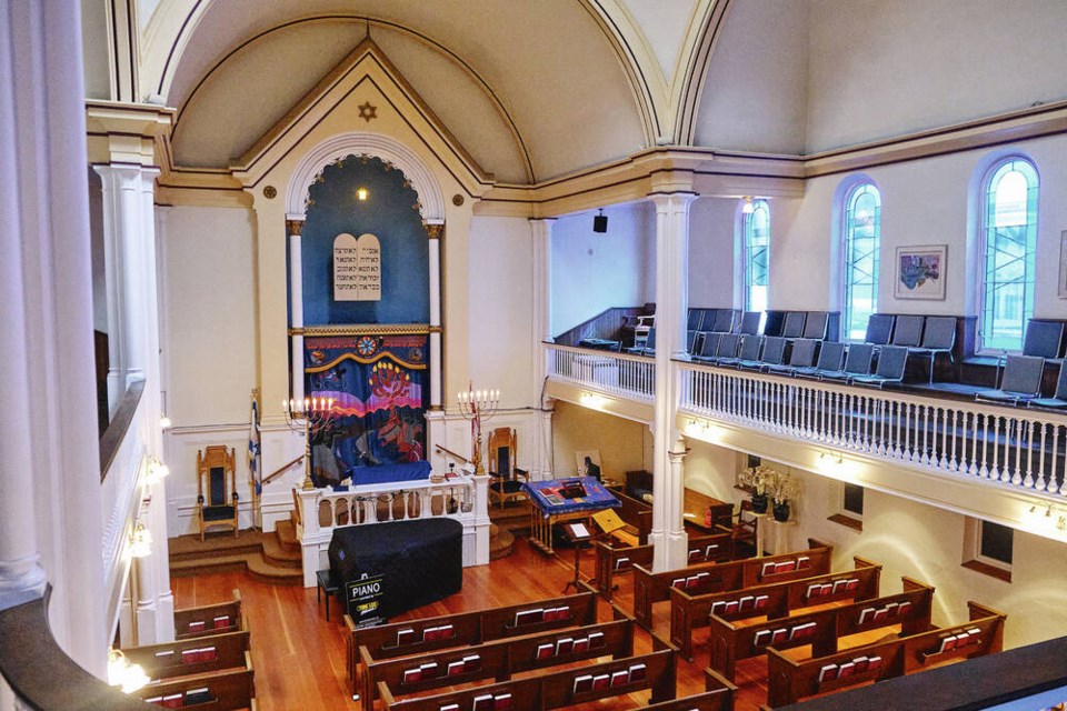 Built in 1863, Congregation Emanu-El at 1461 Blanshard St. is the ­oldest synagogue still in use in Canada. TIMES COLONIST Built in 1863, Congregation Emanu-El at 1461 Blanshard Street is the oldest synagogue building still in use as a synagogue in Canada. TIMES COLONIST 