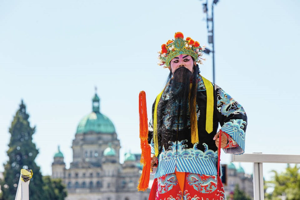 Traditional Chinese culture will be represented at the Canada Dry Victoria Dragon Boat Festival. COLIN SMITH 