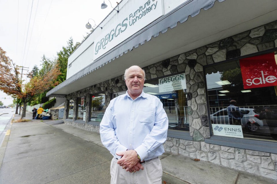 After 70 years, an emotional end for David Screech's Victoria upholstery shop