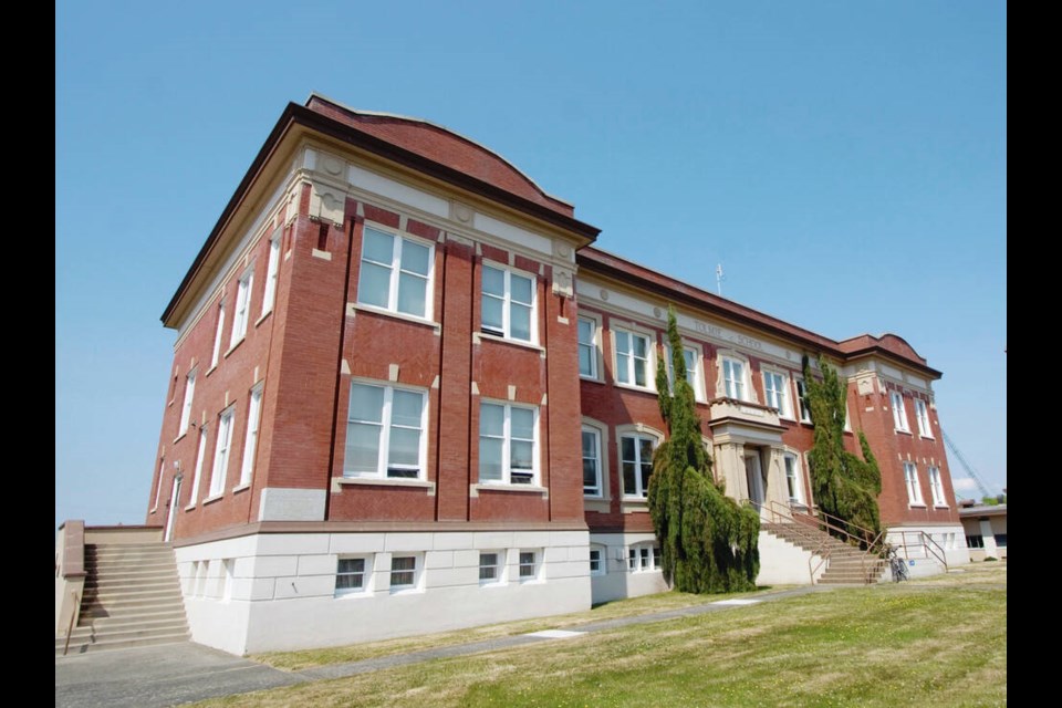 The Greater Victoria School District office on Boleskine Road. A $6-million deficit for 2024-25 meant the board had to make $4.1 million in cuts to staff, supplies and travel budgets to help balance the budget.	TIMES COLONIST  