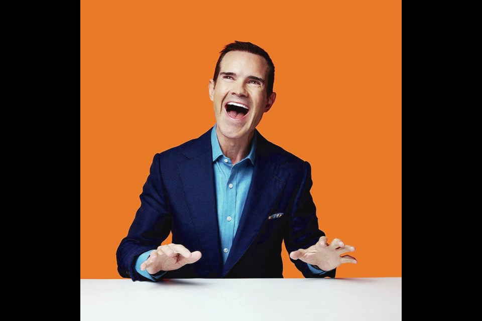 British comedian Jimmy Carr will appear at Save-on-Foods Memorial Centre on Saturday in a double bill with Australian comic Jim Jefferies. HANDOUT 