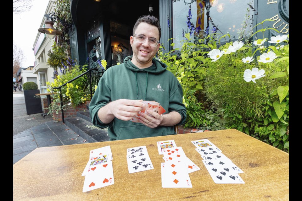 Daniel Lyder is headed to the World Bridge Championships in Buenos Aires, Argentina, which run from Tuesday to Nov. 3.	Thirty-five-year-old Lyder, who manages the Penny Farthing Pub, is the youngest team member from the Victoria area.	DARREN STONE, TIMES COLONIST 