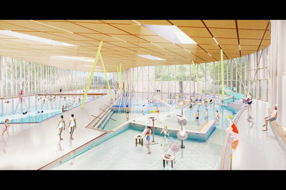 An artist’s rendering of what a new Crystal Pool could look like. HCMA ARCHITECTURE + DESIGN  