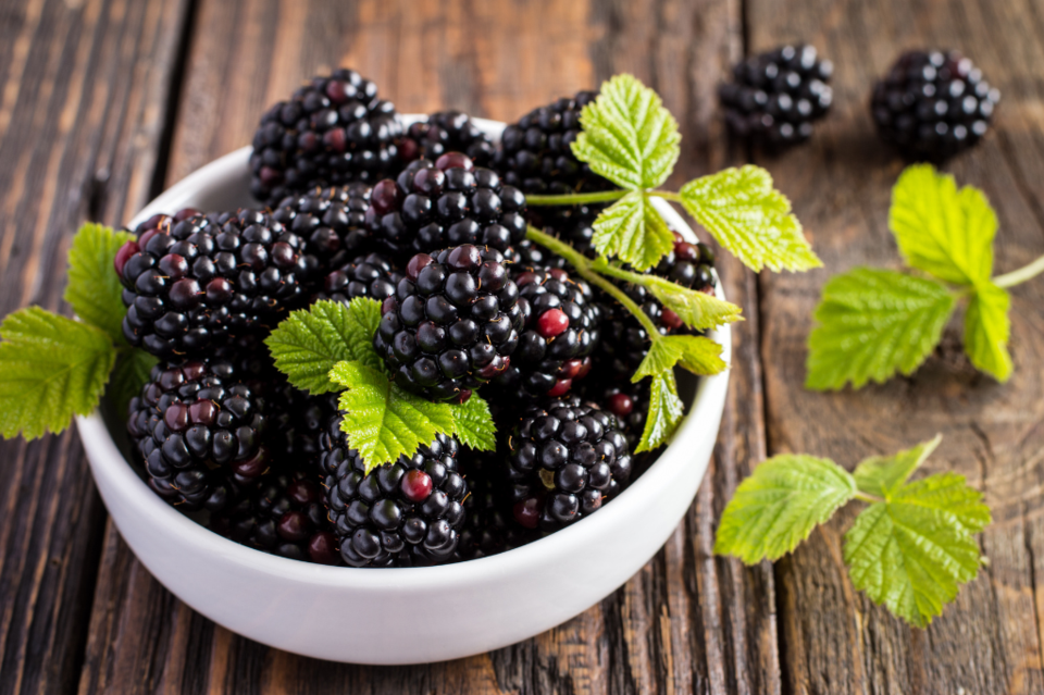 blackberries