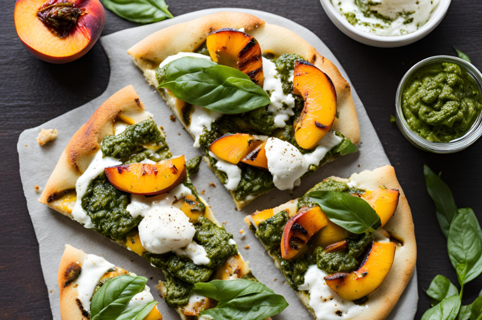 grilled-peach-flatbread