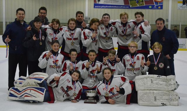 Savignac North Bay Trappers Major Peewee AAAs Golden in Hamilton ...